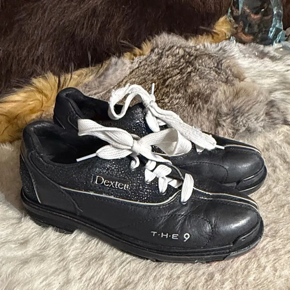 Dexter Black and White Men's Athletic Shoes